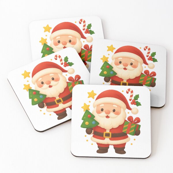 Item preview, Adorable Magical Santa Christmas Glow Art designed and sold by HiteshArt111.