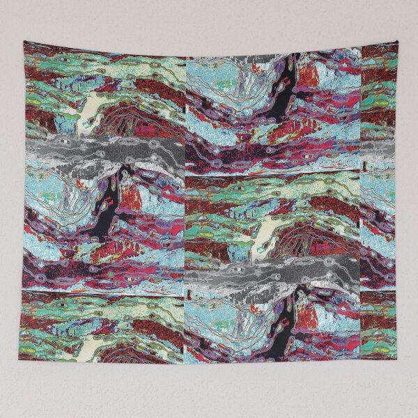 Item preview, Strata Pulse: Geological Abstraction designed and sold by cheloartes.