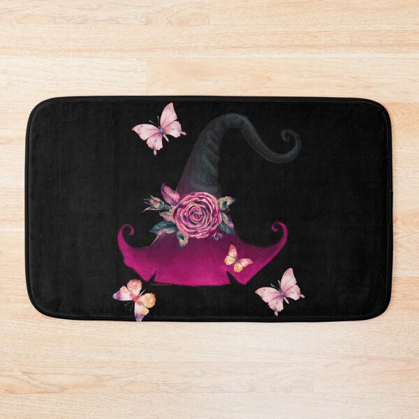 Item preview, Red Witch Hat with Butterflies — Fire Witch Aesthetic Magical Design | CarmaQuanTarot designed and sold by CarmaQuanTarot.