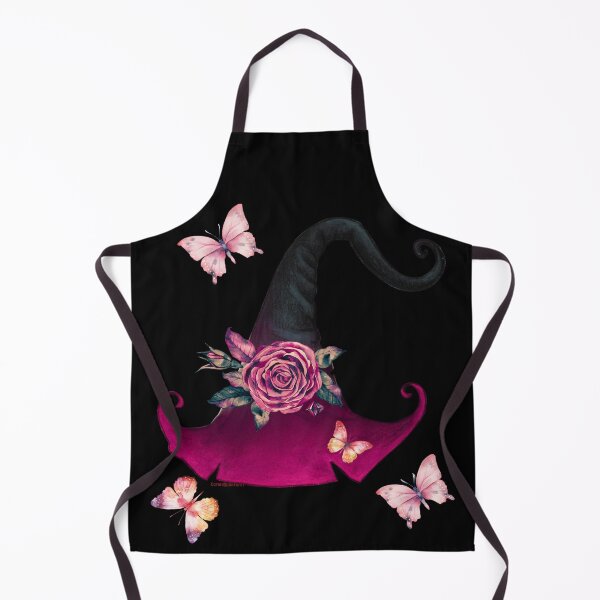 Item preview, Red Witch Hat with Butterflies — Fire Witch Aesthetic Magical Design | CarmaQuanTarot designed and sold by CarmaQuanTarot.