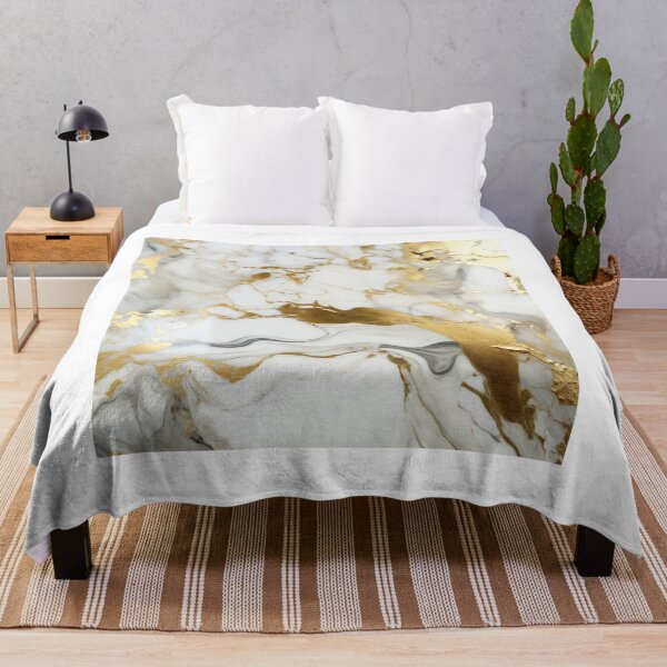 Item preview, Very beautiful white and golden marble pattern designed and sold by SmileshareShop.