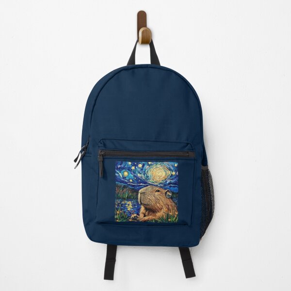 Item preview, The Spiritual Capybara / Starry Night designed and sold by Myra365Art.