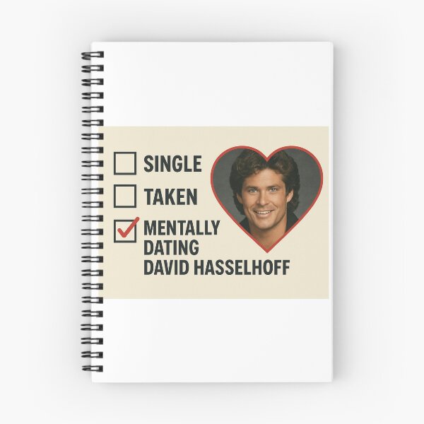 Item preview, David hasselhoff - Mentally dating christmas birthday boyfriend meme funny prank designed and sold by CheeseBlueprint.
