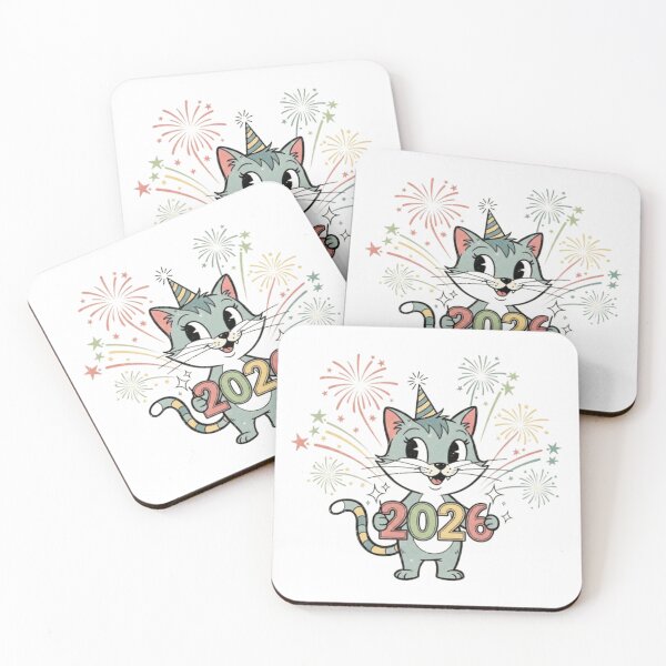 Item preview, Vintage Cat Celebrating 2026 designed and sold by PetJoyPrintsCO.
