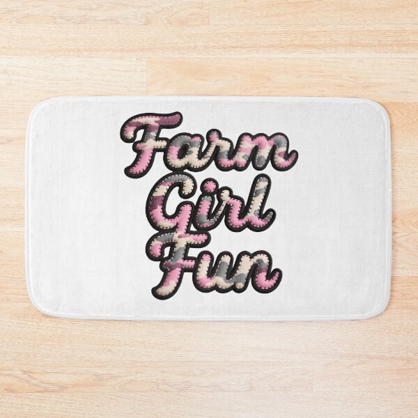 Item preview, Farm Girl Fun Patch – Pink Camo Western Country Aesthetic designed and sold by rustyroofco.