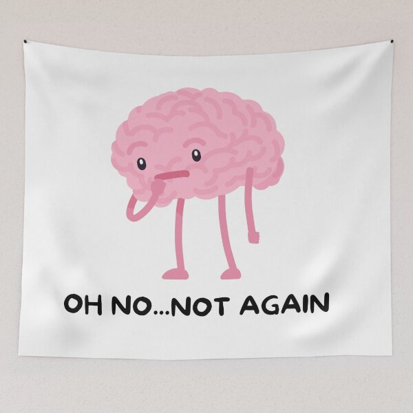 Item preview, “Oh No… Not Again” designed and sold by Carftastic.