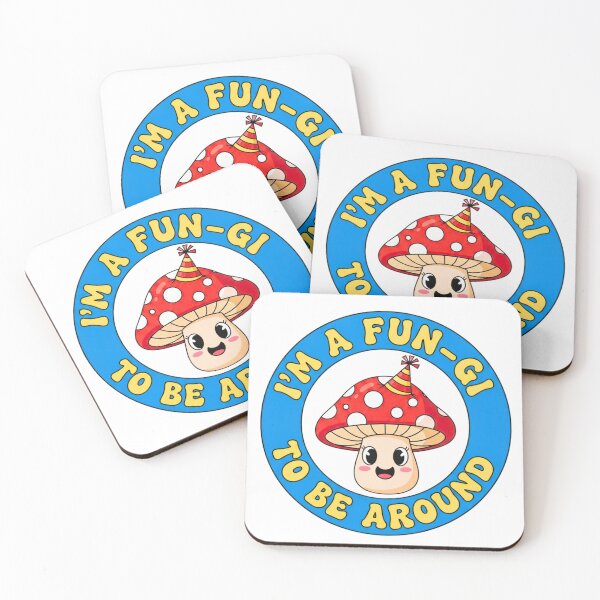 Item preview, I'm A Fun-gi To Be Around - Funny Mushroom Gardening Pun designed and sold by FitEnvy.