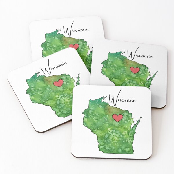 Item preview, Yo amo Wisconsin designed and sold by Nugget Studio Arts.