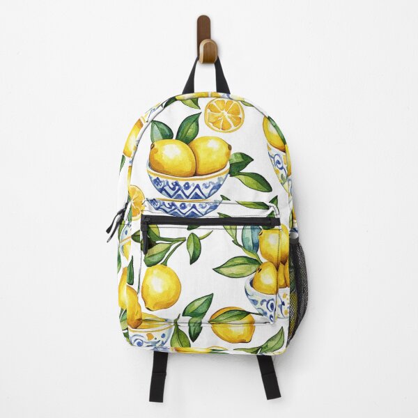 Item preview, Limones de verano italianos y españoles en cuencos pintados con acuarela por todas partes designed and sold by Feeling Artsy.
