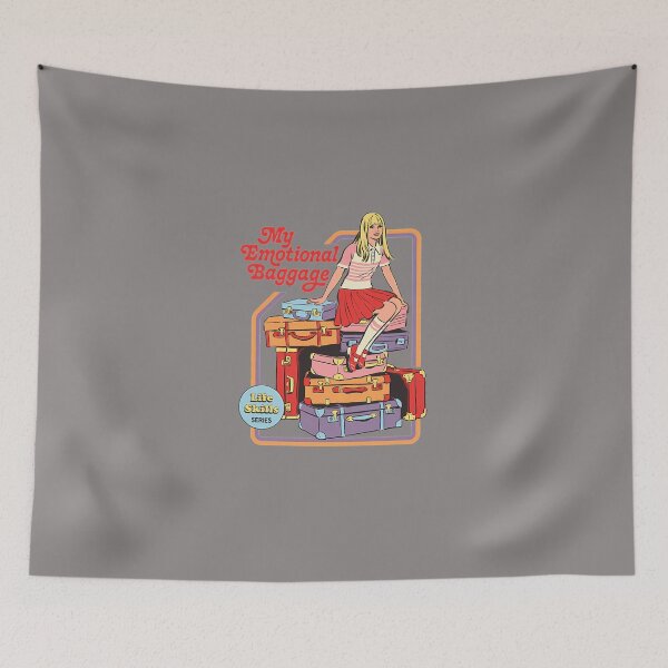 Item preview, MY-EMOTIONAL-BAGGAGE-T-SHIRT designed and sold by LillyaLomb.