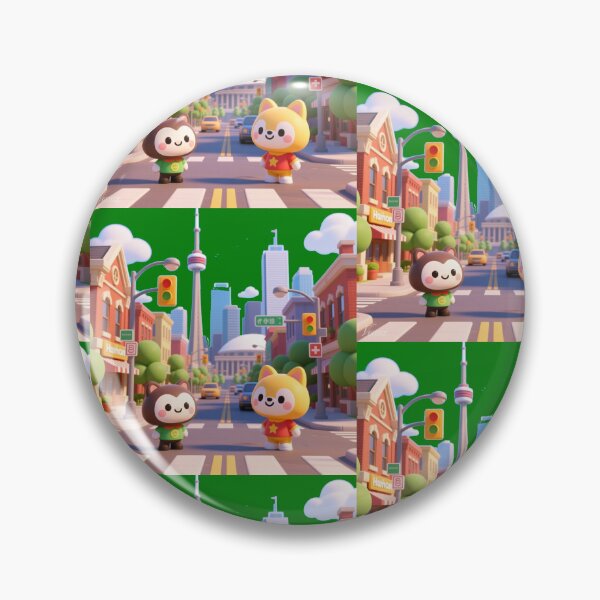 Item preview, Bessarion North Toronto – 3D Cute & Comic City Scene,  designed and sold by PaintMeWorld.