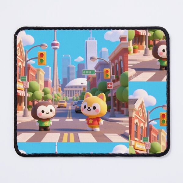 Item preview, Bessarion North Toronto – 3D Cute & Comic City Scene, designed and sold by PaintMeWorld.