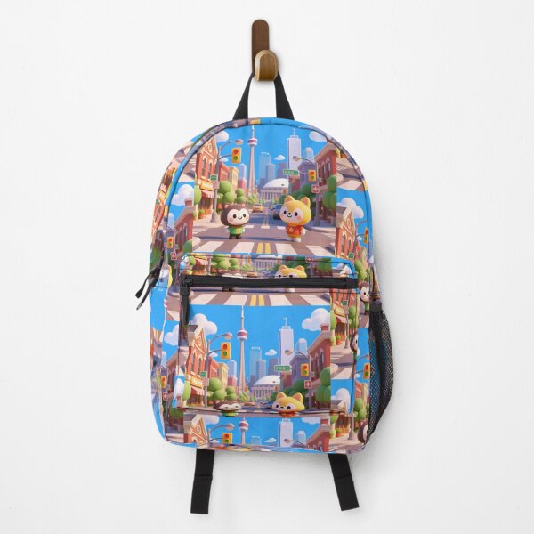 Item preview, Bessarion North Toronto – 3D Cute & Comic City Scene, designed and sold by PaintMeWorld.
