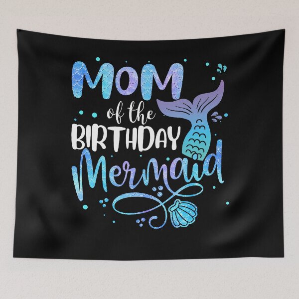 Item preview, Mom Of The Birthday Mermaid Family Matching Party Squad designed and sold by TysonLangosh.