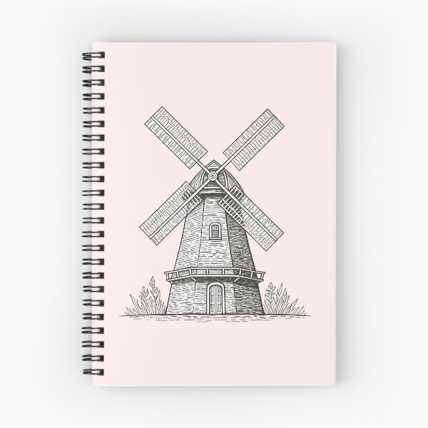 Item preview, Old windmill designed and sold by PrintLabStudio.