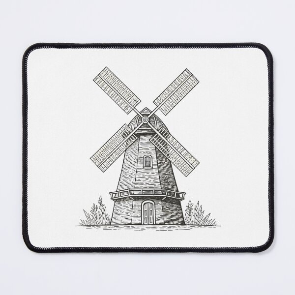 Item preview, Old windmill designed and sold by PrintLabStudio.