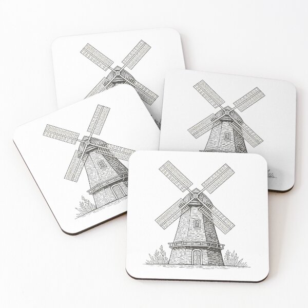 Item preview, Old windmill designed and sold by PrintLabStudio.
