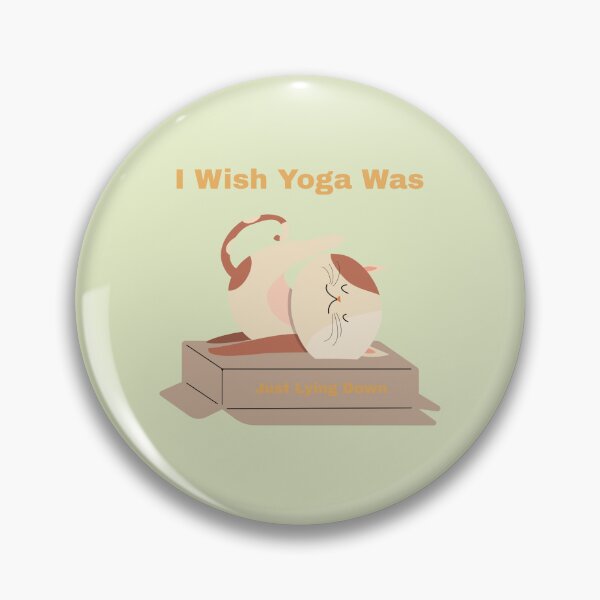 Item preview, Wish Yoga Was Just Lying Down yoga. designed and sold by "Vibe & Style Merch".