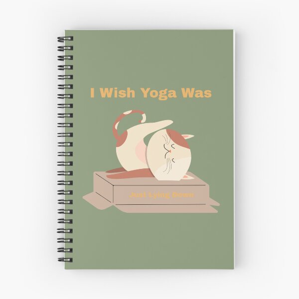 Item preview, Wish Yoga Was Just Lying Down yoga. designed and sold by "Vibe & Style Merch".