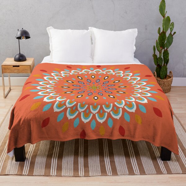 Item preview, Mandala Dreams in Soulful Orange designed and sold by Petra Lang.