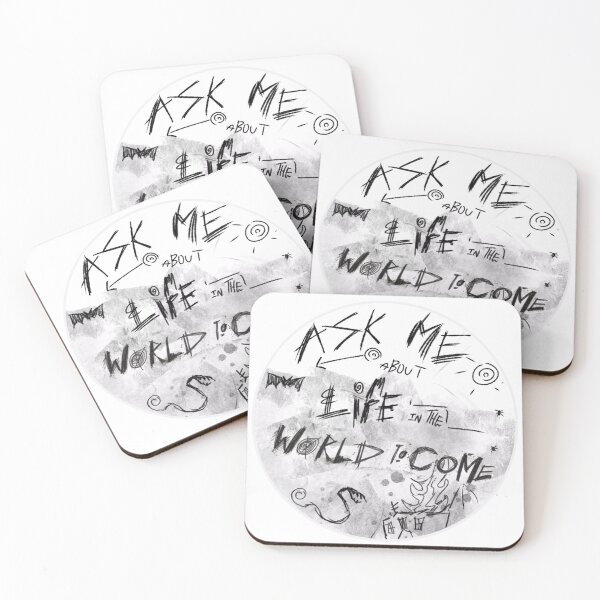 Item preview, Ask Me About Life in the World To Come // white ver designed and sold by staticshops.