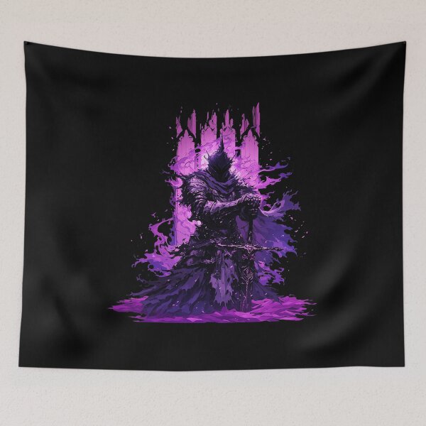 Item preview, Purple Knight Rising Flame Aura designed and sold by thelmafuentes.