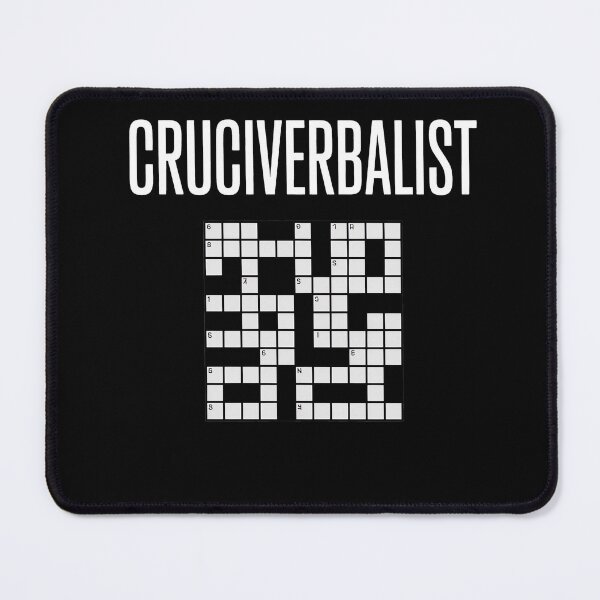 Item preview, Cruciverbalist Crossword Puzzle Fan designed and sold by MooonTees.