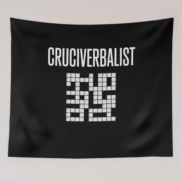 Item preview, Cruciverbalist Crossword Puzzle Fan designed and sold by MooonTees.