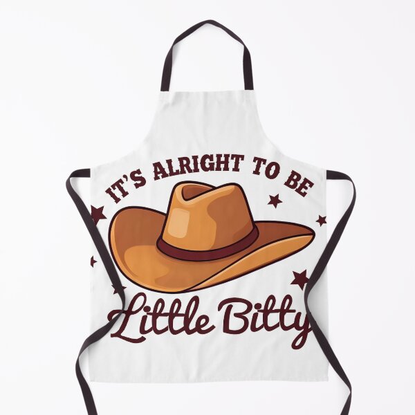 Item preview, It's Alright To Be Little Bitty Western Country Hat Design designed and sold by bestggraphico.
