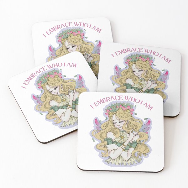 Item preview, I Embrace Who I Am – Ethereal Self-Love Goddess Art designed and sold by LaRoseDreams.
