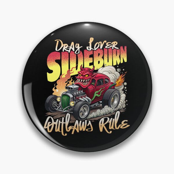 Item preview, Rat Fink Drag Lover Sideburn designed and sold by RDVault.