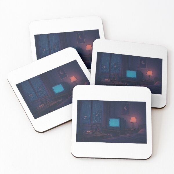 Item preview, Rainy Lo-Fi Night designed and sold by ZoviraDesigns.