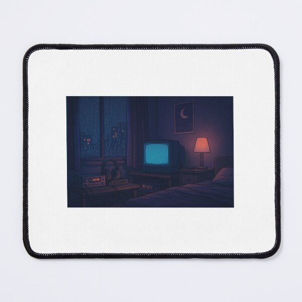 Item preview, Rainy Lo-Fi Night designed and sold by ZoviraDesigns.