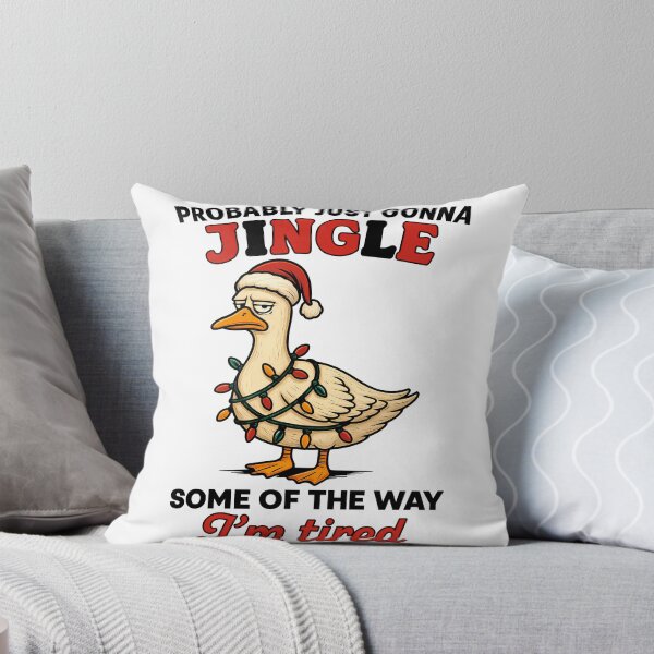 Item preview, Tired Christmas Duck Funny Holiday Illustration designed and sold by DariusZD.