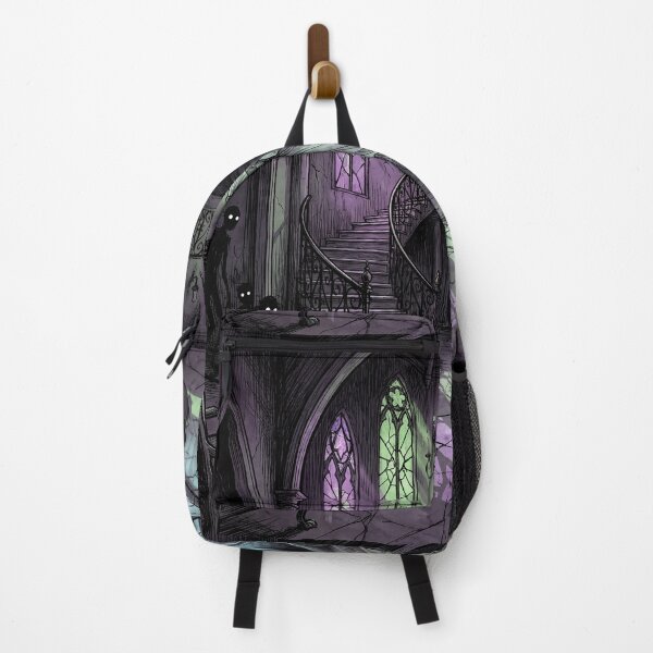 Item preview, Gothic Mansion Haunting nightmare illustration art designed and sold by Vintage Designs +.