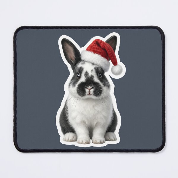 Item preview, Spotted rabbit in Christmas spirit designed and sold by DAGHO.