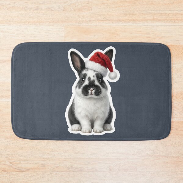 Item preview, Spotted rabbit in Christmas spirit designed and sold by DAGHO.