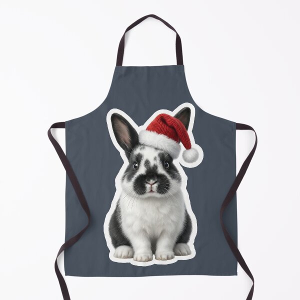 Item preview, Spotted rabbit in Christmas spirit designed and sold by DAGHO.