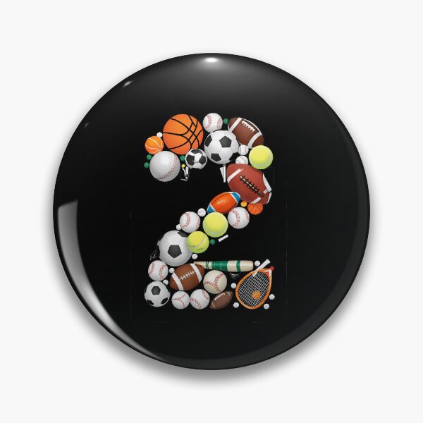 Item preview, Born 2 Ball Sports Lover Multi-Sport Design designed and sold by TysonLangosh.