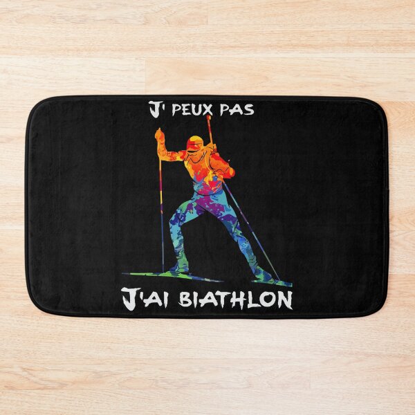 Item preview, J' Peux Pas - Biathlon Athlete Skiing – Dynamic Winter Sports Illustration designed and sold by T-Chou.