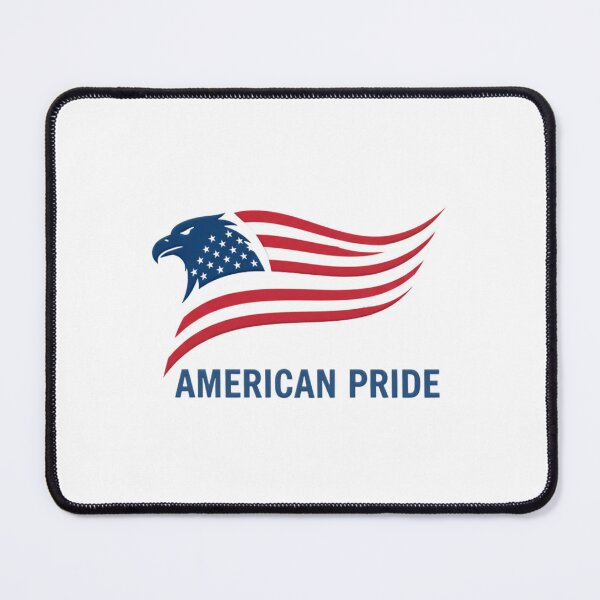 Item preview, Minimalist American Pride Flag Eagle Patriot designed and sold by chattsuede.