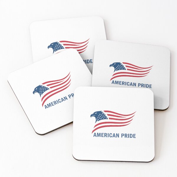 Item preview, Minimalist American Pride Flag Eagle Patriot designed and sold by chattsuede.