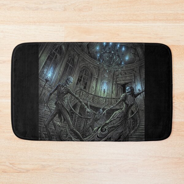 Item preview, Gothic Mansion Haunting nightmare illustration art designed and sold by Vintage Designs +.