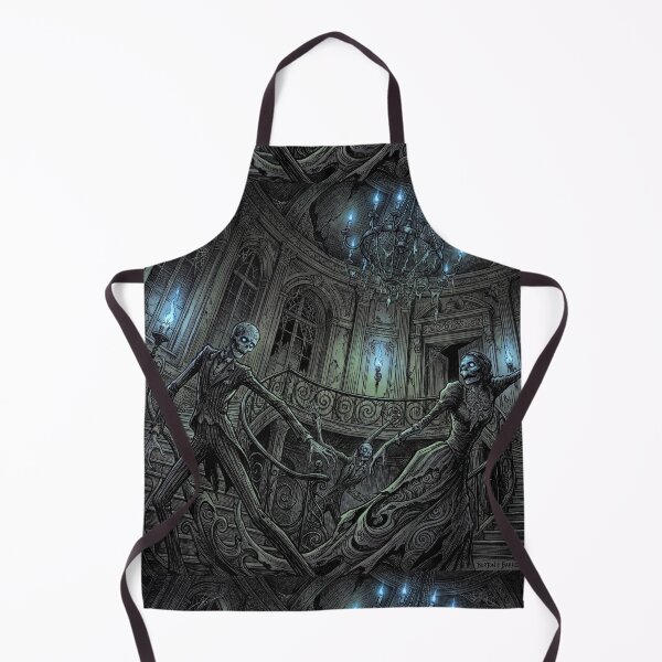Item preview, Gothic Mansion Haunting nightmare illustration art designed and sold by Vintage Designs +.