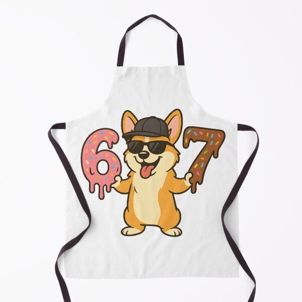 Item preview, 67 Corgi Puppy Dog Six Seven 6 7 Meme designed and sold by Leonardo Palumbo.