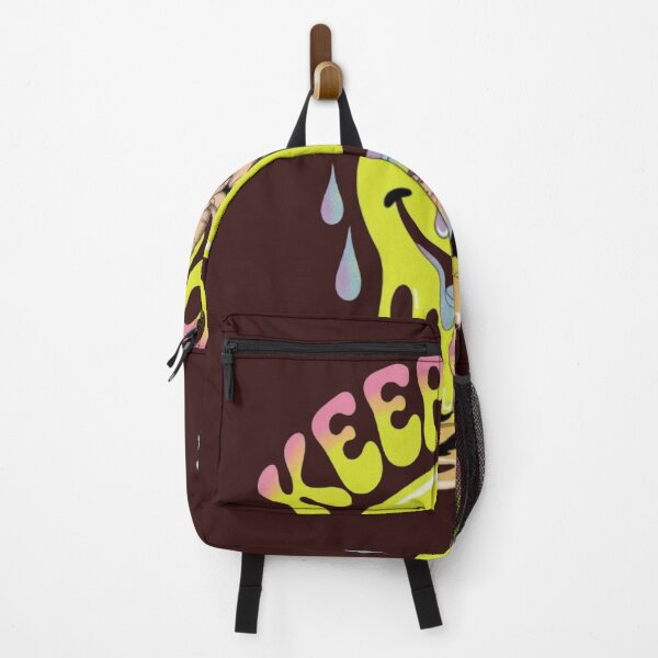 Item preview, Keep Cool – Psychedelic Melting Smiley & Mixed-Media Vision designed and sold by TeeVibeHaus.