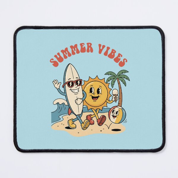 Item preview, Summer Vibes: The Vintage Beach Stroll designed and sold by AwesomeBeyondLimits.