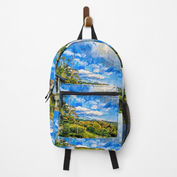 Item preview, Oil Painting of my POV in Costa Rica designed and sold by MattBStickers.