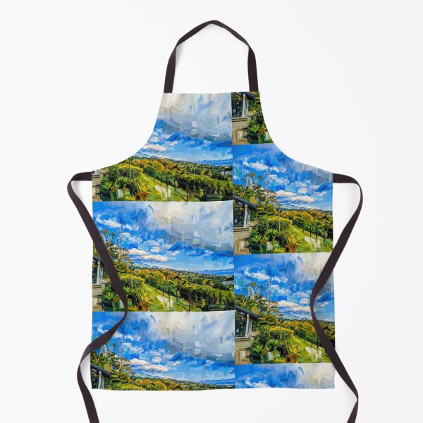 Item preview, Oil Painting of my POV in Costa Rica designed and sold by MattBStickers.