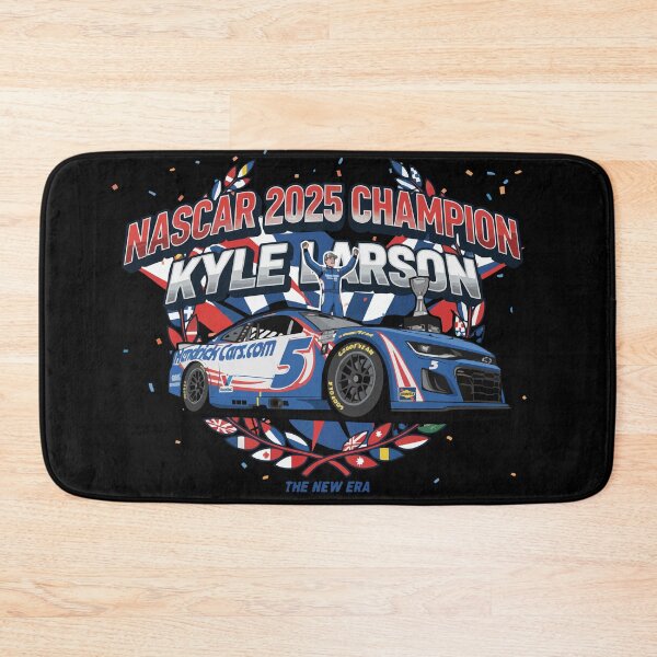 Artikelvorschau, Kyle Larson, NASCAR-Champion 2025 entworfen und verkauft von BronArtworks.